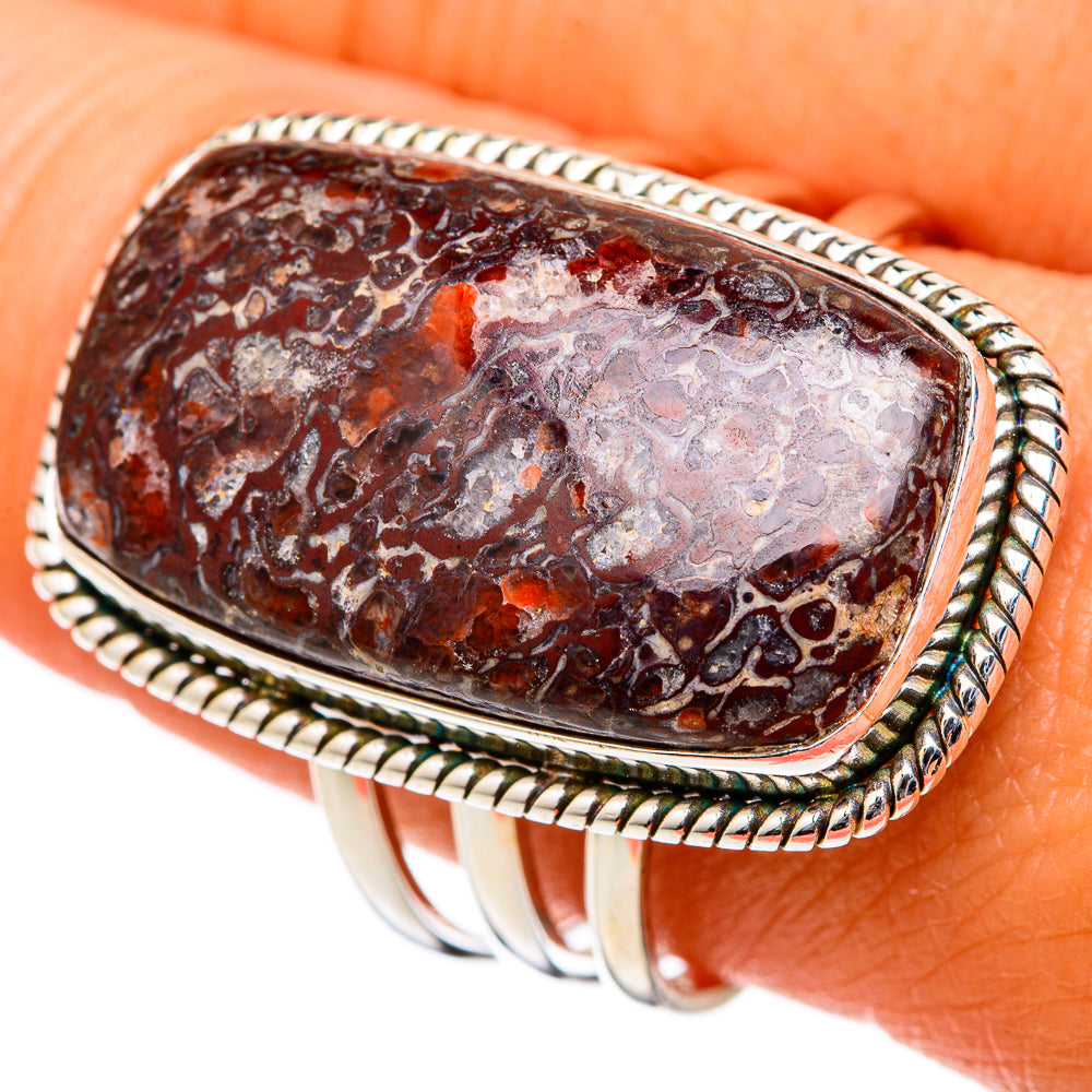 Dinosaur Bone Rings handcrafted by Ana Silver Co - RING102739