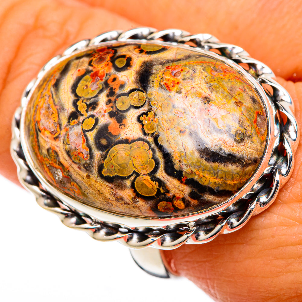 Poppy Jasper Rings handcrafted by Ana Silver Co - RING102741