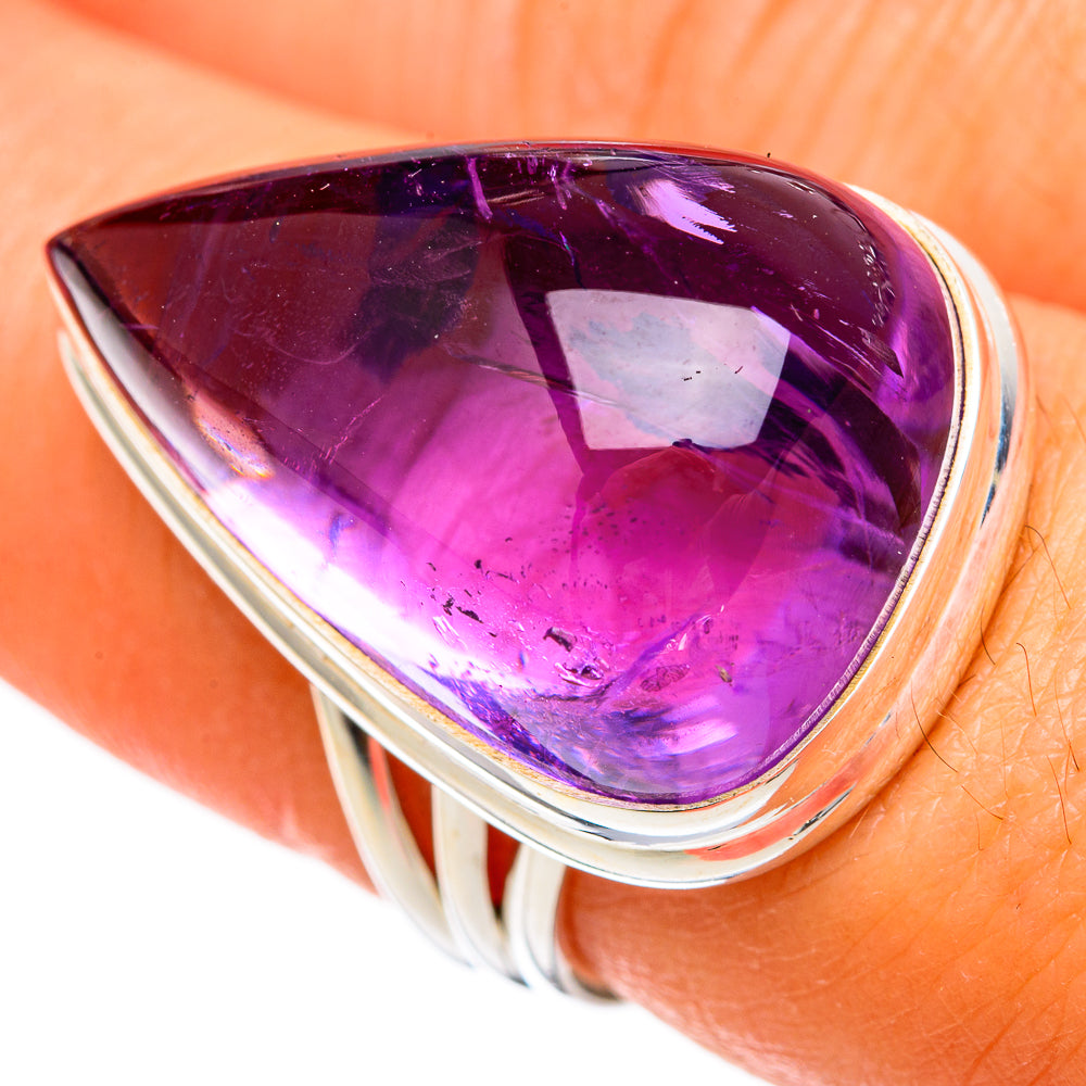 Amethyst Rings handcrafted by Ana Silver Co - RING102756