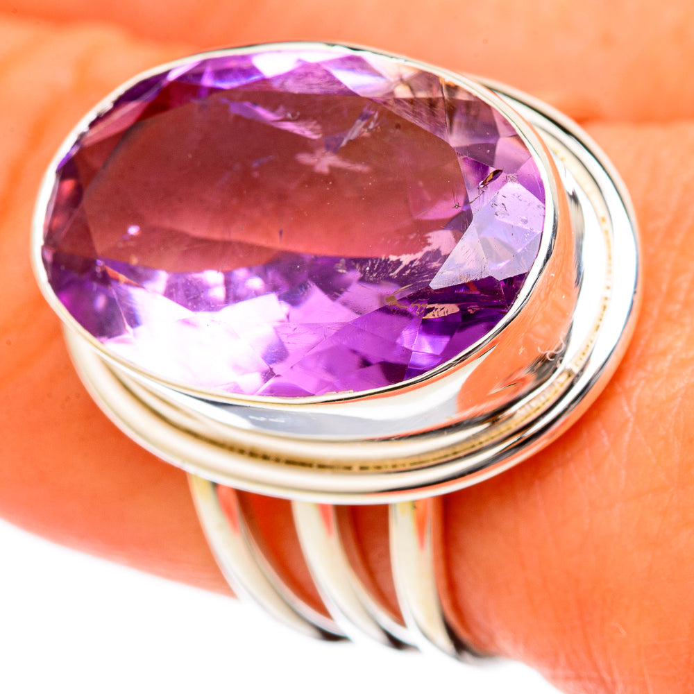 Amethyst Rings handcrafted by Ana Silver Co - RING102757