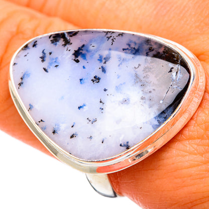 Dendritic Opal Rings handcrafted by Ana Silver Co - RING102761
