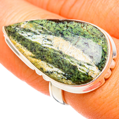 Lizard Jasper Rings handcrafted by Ana Silver Co - RING102779
