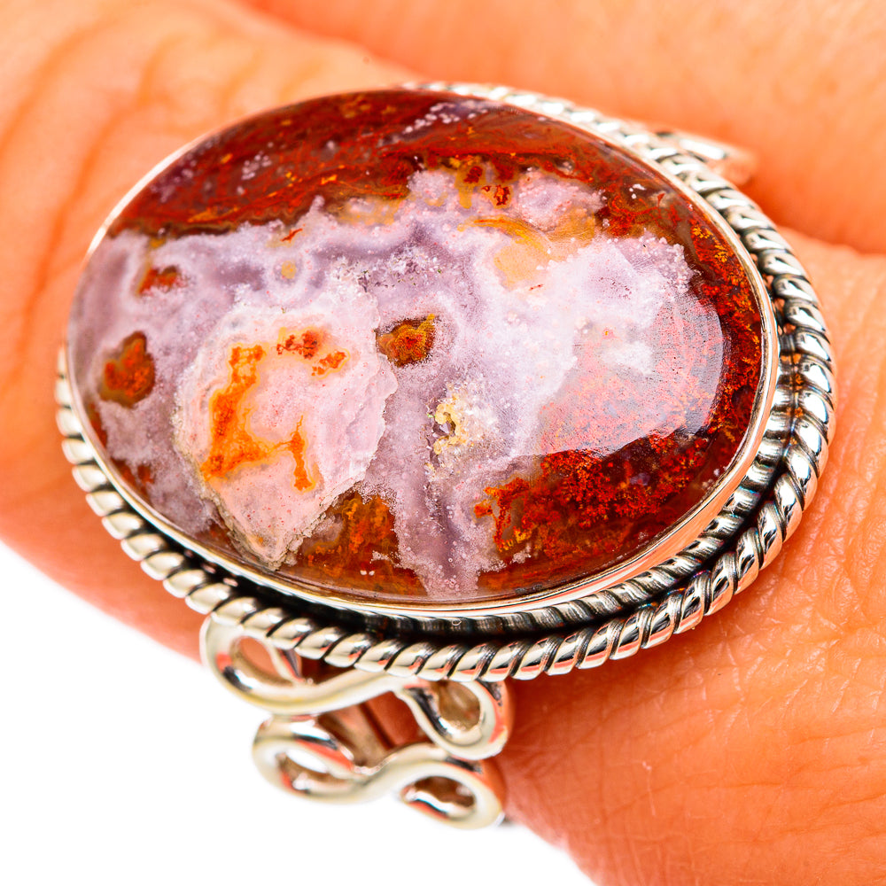 Ocean Jasper Rings handcrafted by Ana Silver Co - RING102781