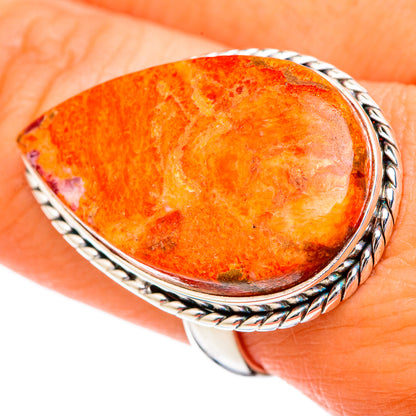 Sponge Coral Rings handcrafted by Ana Silver Co - RING102785