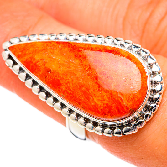 Sponge Coral Rings handcrafted by Ana Silver Co - RING102786