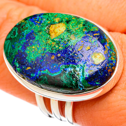 Azurite Rings handcrafted by Ana Silver Co - RING102802