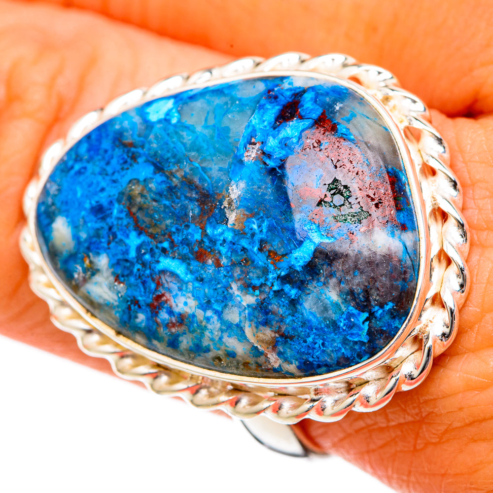 Shattuckite Rings handcrafted by Ana Silver Co - RING102807