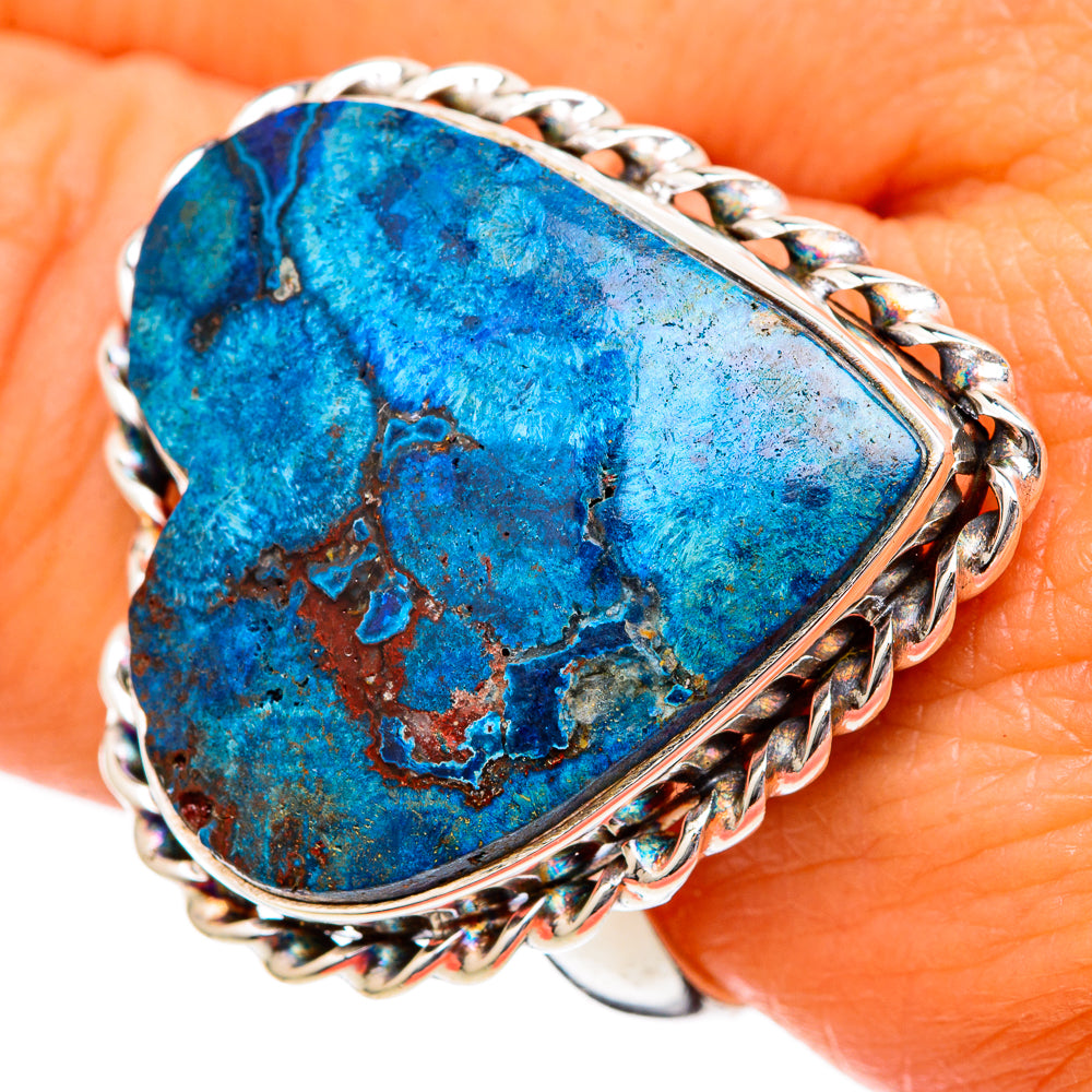 Shattuckite Rings handcrafted by Ana Silver Co - RING102814