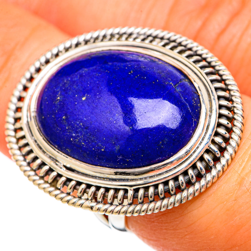 Lapis Lazuli Rings handcrafted by Ana Silver Co - RING102815