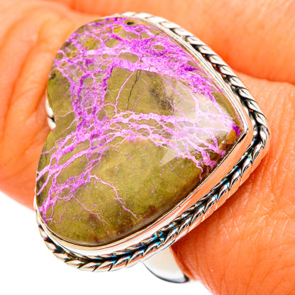 Stichtite Rings handcrafted by Ana Silver Co - RING102832