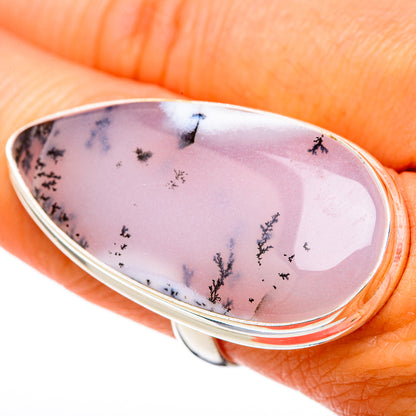 Dendritic Opal Rings handcrafted by Ana Silver Co - RING102841