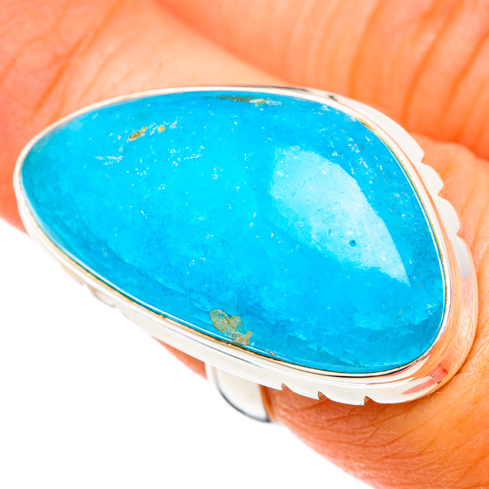 Larimar Rings handcrafted by Ana Silver Co - RING102848