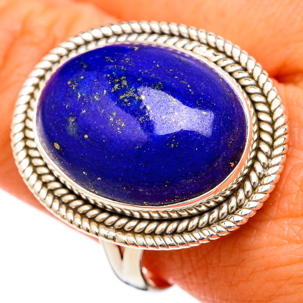 Lapis Lazuli Rings handcrafted by Ana Silver Co - RING102849