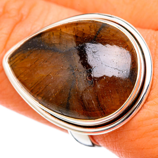 Chiastolite Rings handcrafted by Ana Silver Co - RING102862