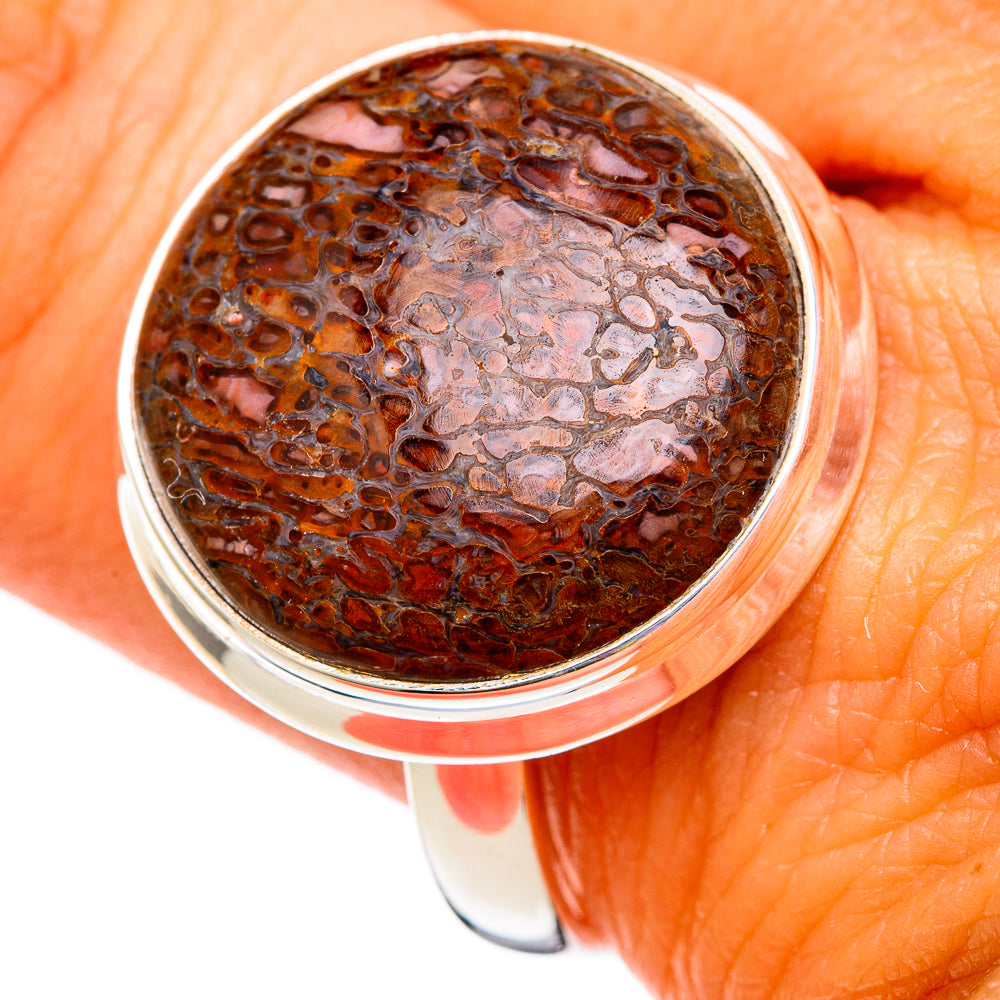 Dinosaur Bone Rings handcrafted by Ana Silver Co - RING102873