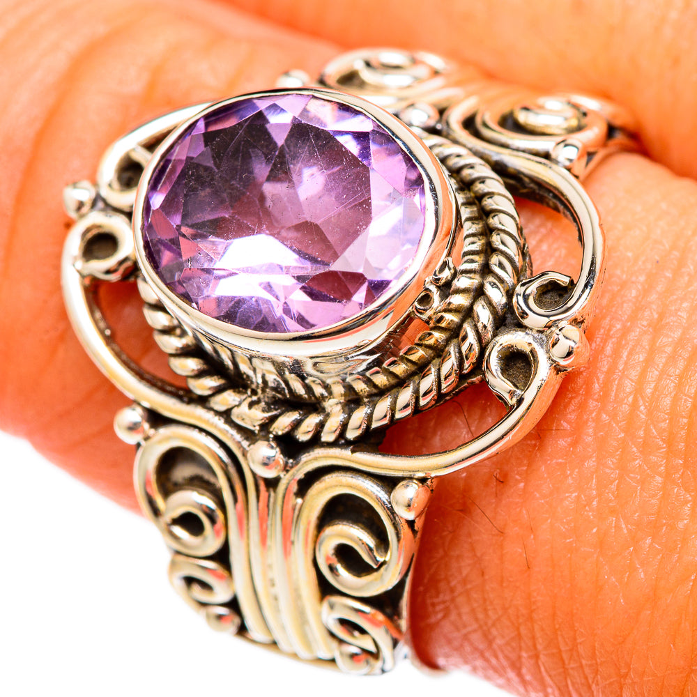 Amethyst Rings handcrafted by Ana Silver Co - RING102880