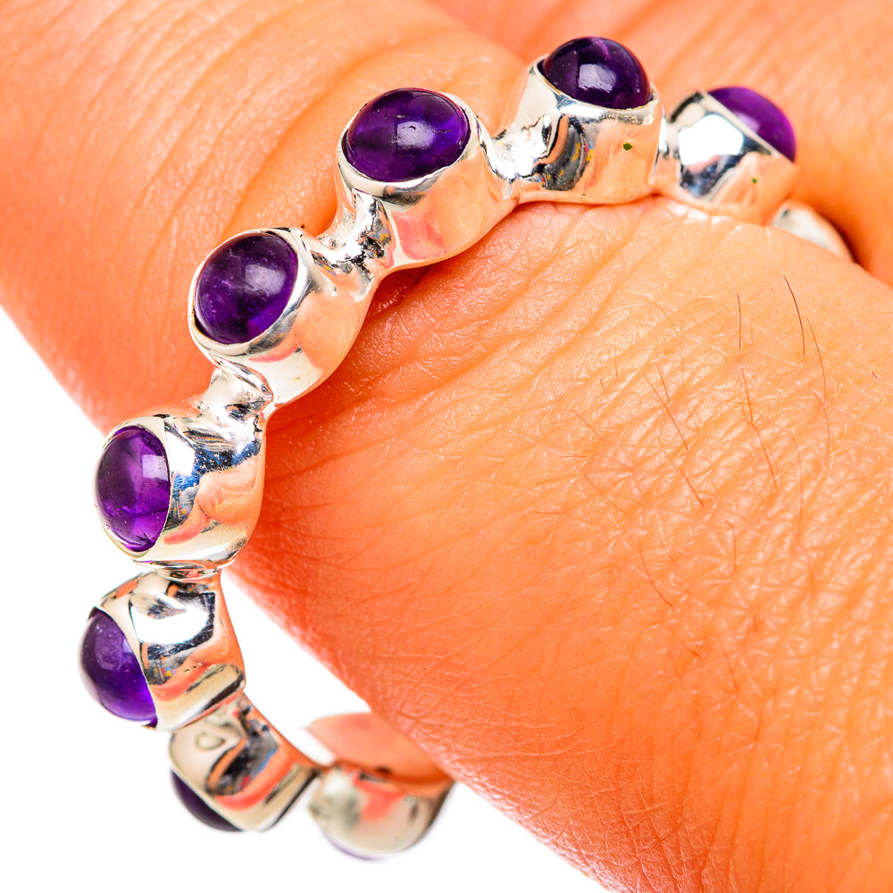 Amethyst Rings handcrafted by Ana Silver Co - RING102881