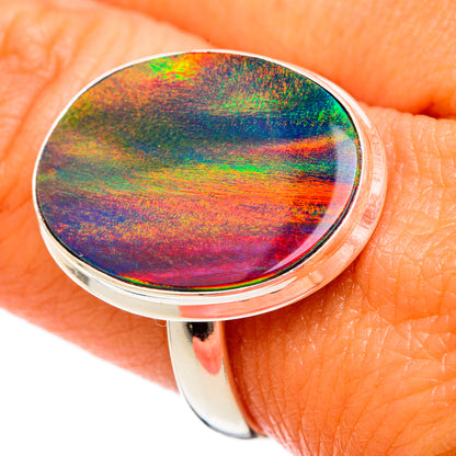 Aura Opal Rings handcrafted by Ana Silver Co - RING102891