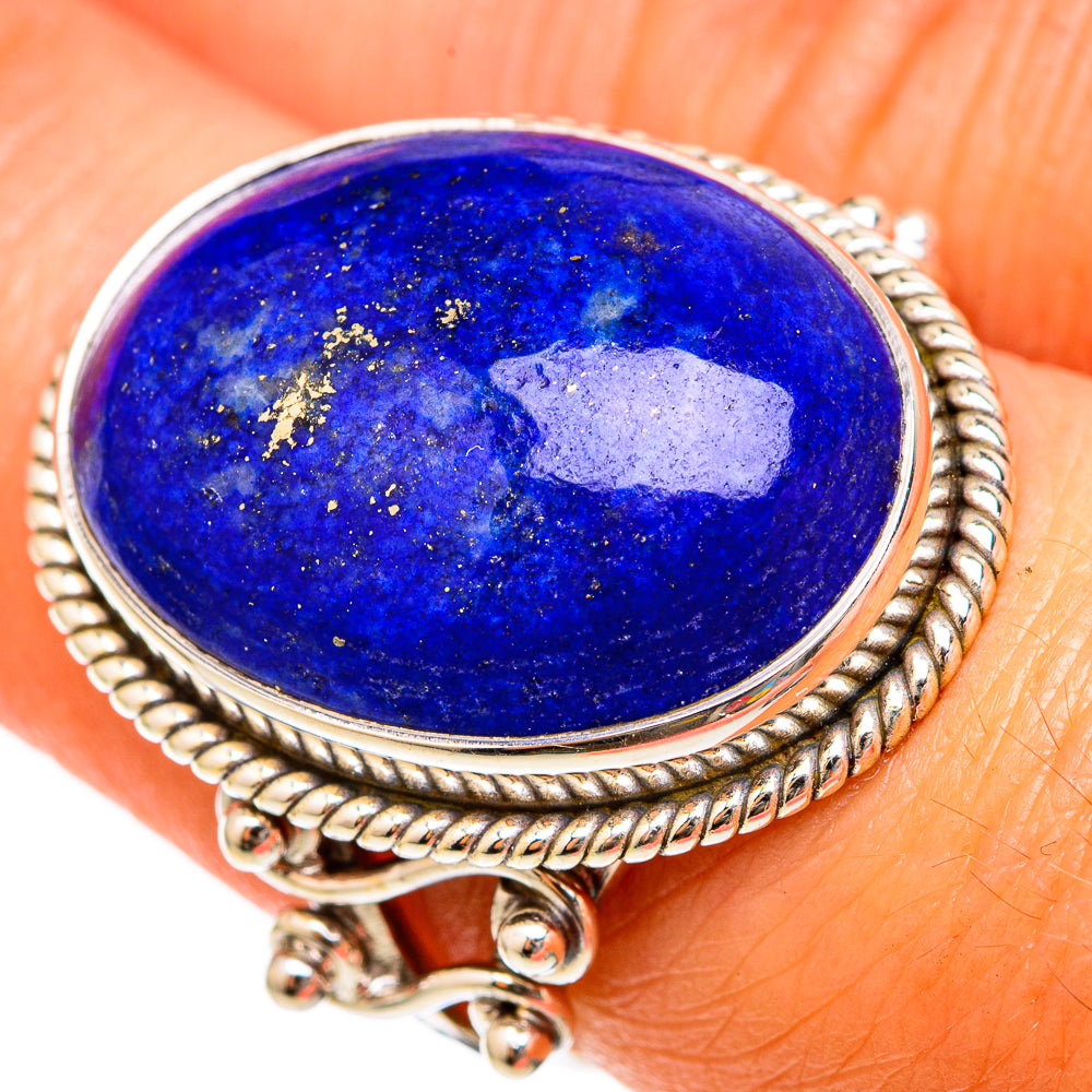 Lapis Lazuli Rings handcrafted by Ana Silver Co - RING102893