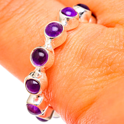 Amethyst Rings handcrafted by Ana Silver Co - RING102906