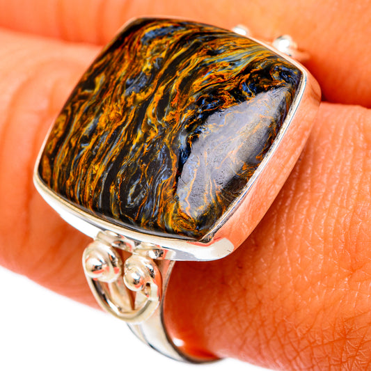 Pietersite Rings handcrafted by Ana Silver Co - RING102907