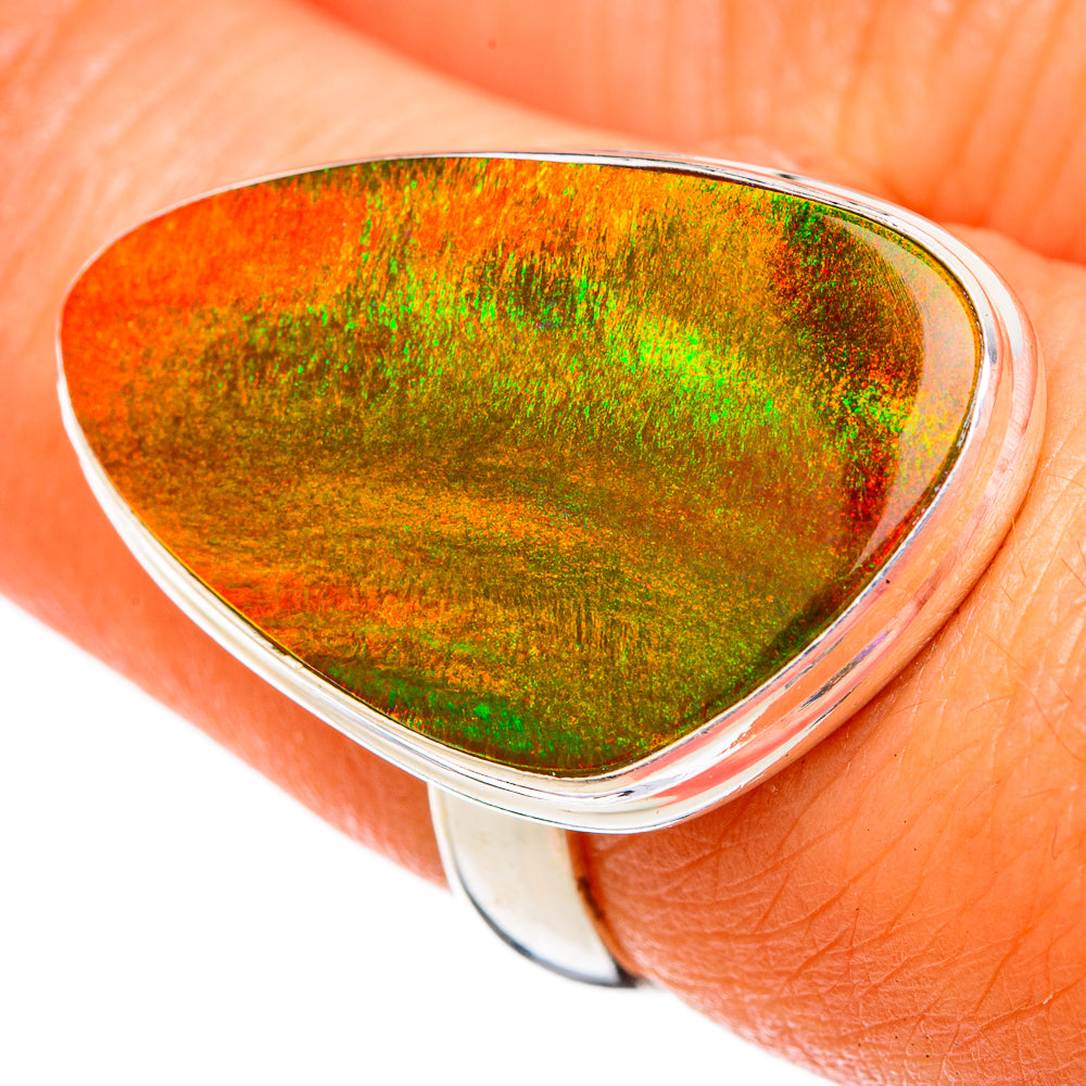 Aura Opal Rings handcrafted by Ana Silver Co - RING102915