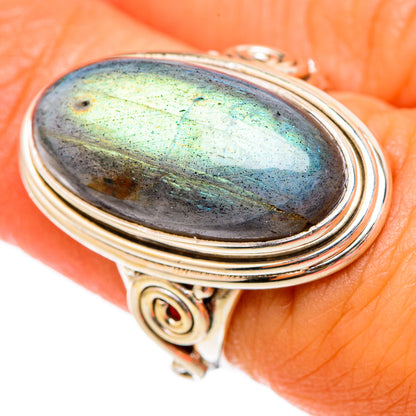 Labradorite Rings handcrafted by Ana Silver Co - RING102919