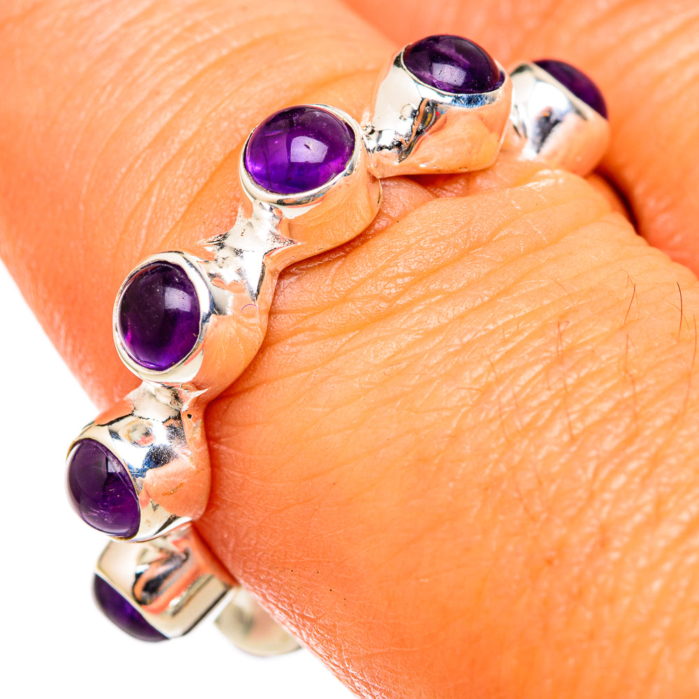 Amethyst Rings handcrafted by Ana Silver Co - RING102928