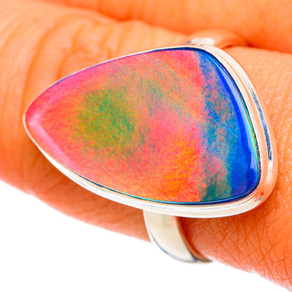 Aura Opal Rings handcrafted by Ana Silver Co - RING102959