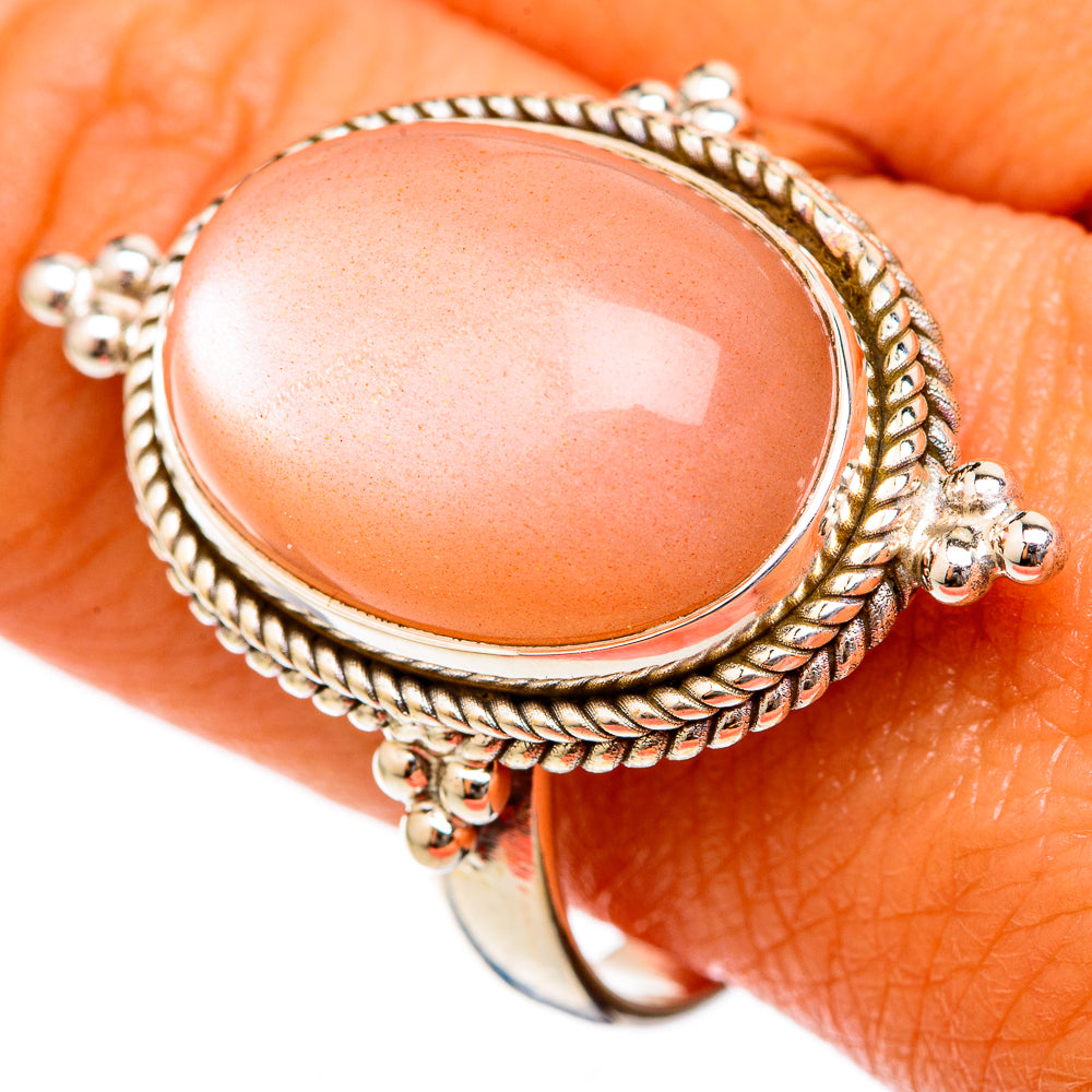 Sunstone Rings handcrafted by Ana Silver Co - RING102968