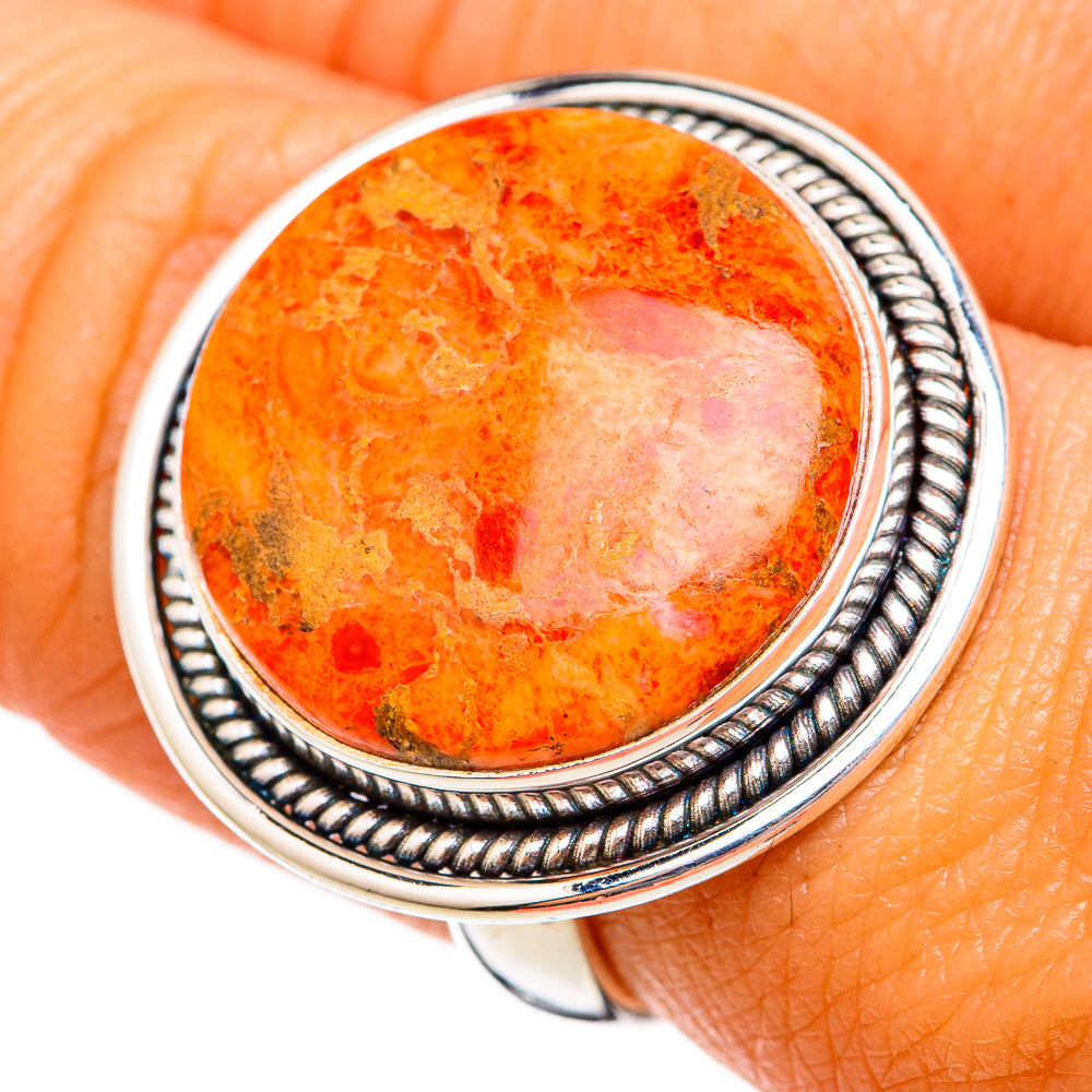 Sponge Coral Rings handcrafted by Ana Silver Co - RING102969