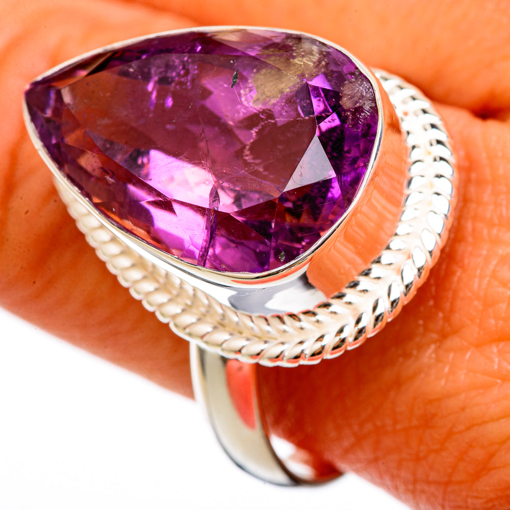 Amethyst Rings handcrafted by Ana Silver Co - RING102980