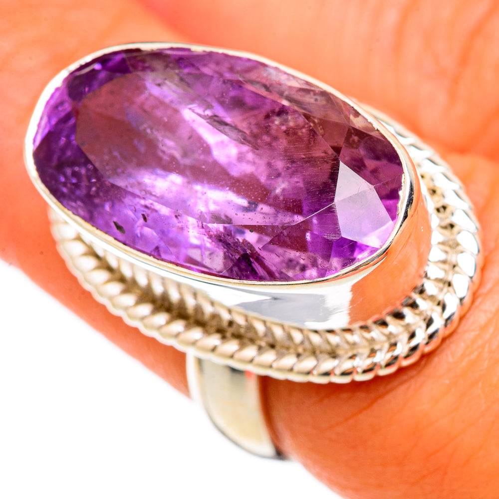 Amethyst Rings handcrafted by Ana Silver Co - RING102982