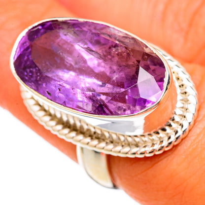 Amethyst Rings handcrafted by Ana Silver Co - RING102982