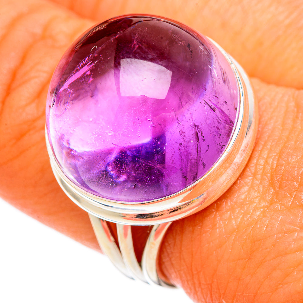 Amethyst Rings handcrafted by Ana Silver Co - RING102983