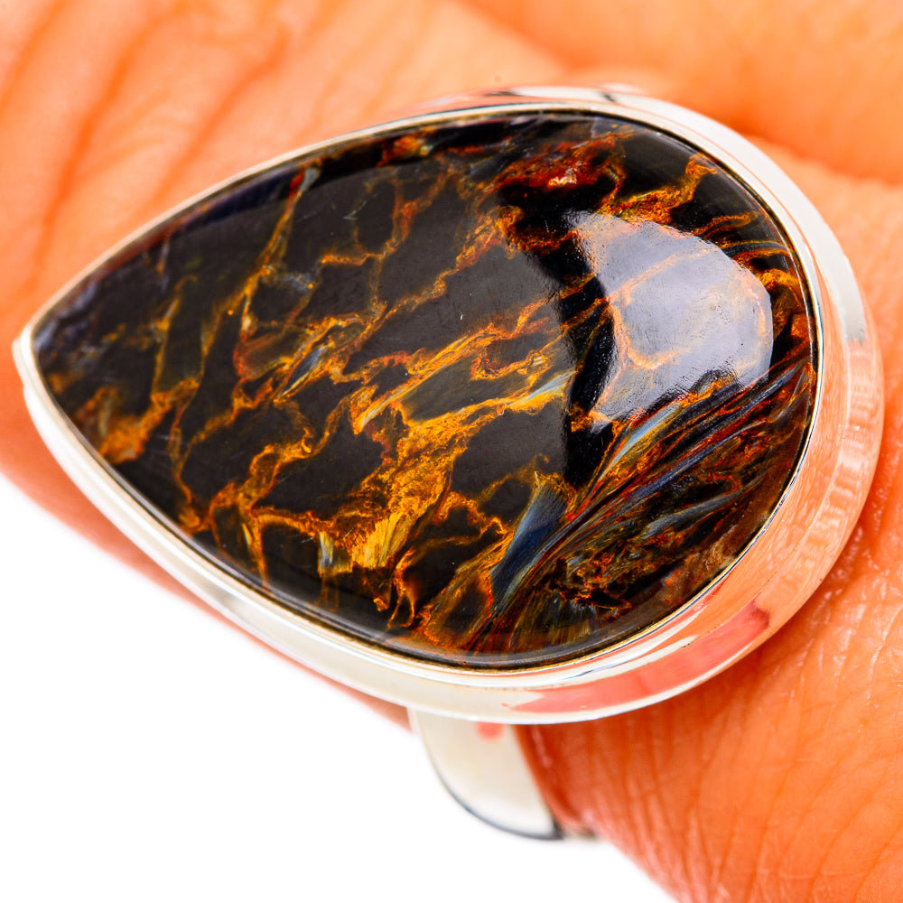 Pietersite Rings handcrafted by Ana Silver Co - RING102987
