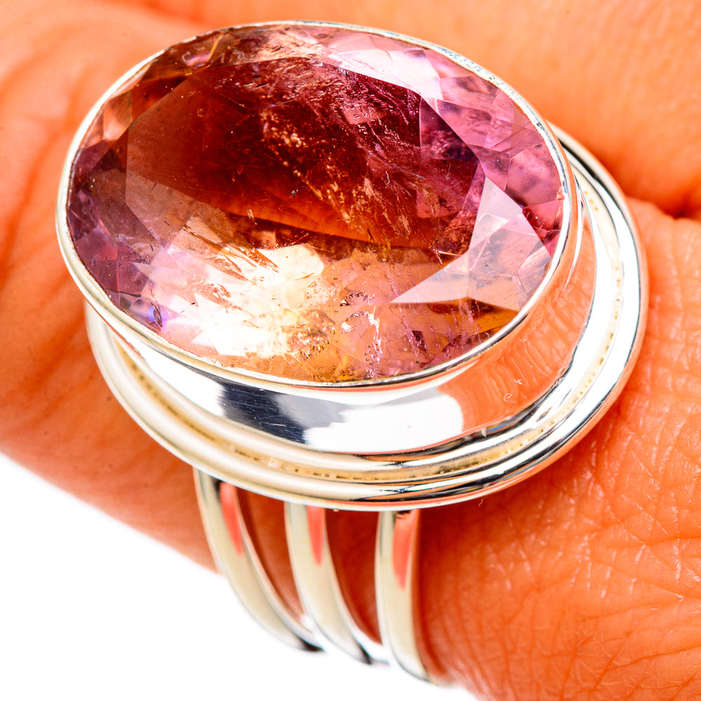 Ametrine Rings handcrafted by Ana Silver Co - RING102992