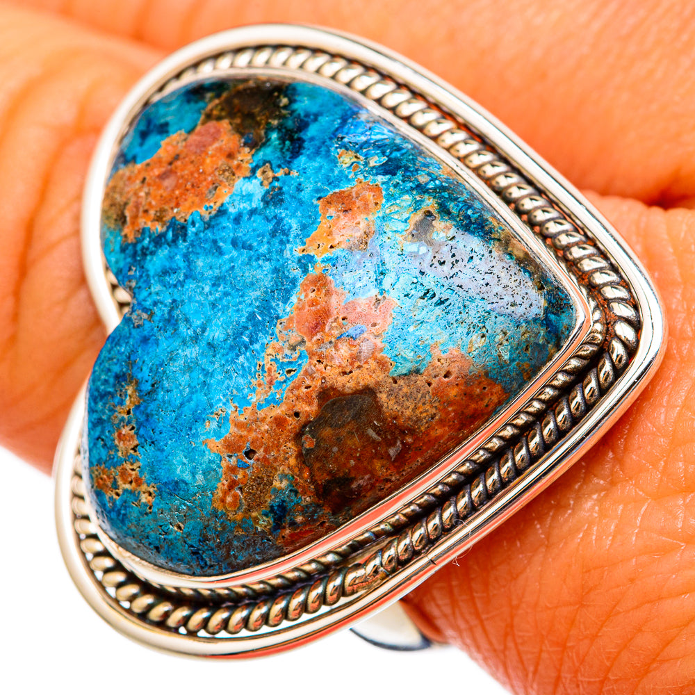 Shattuckite Rings handcrafted by Ana Silver Co - RING102999