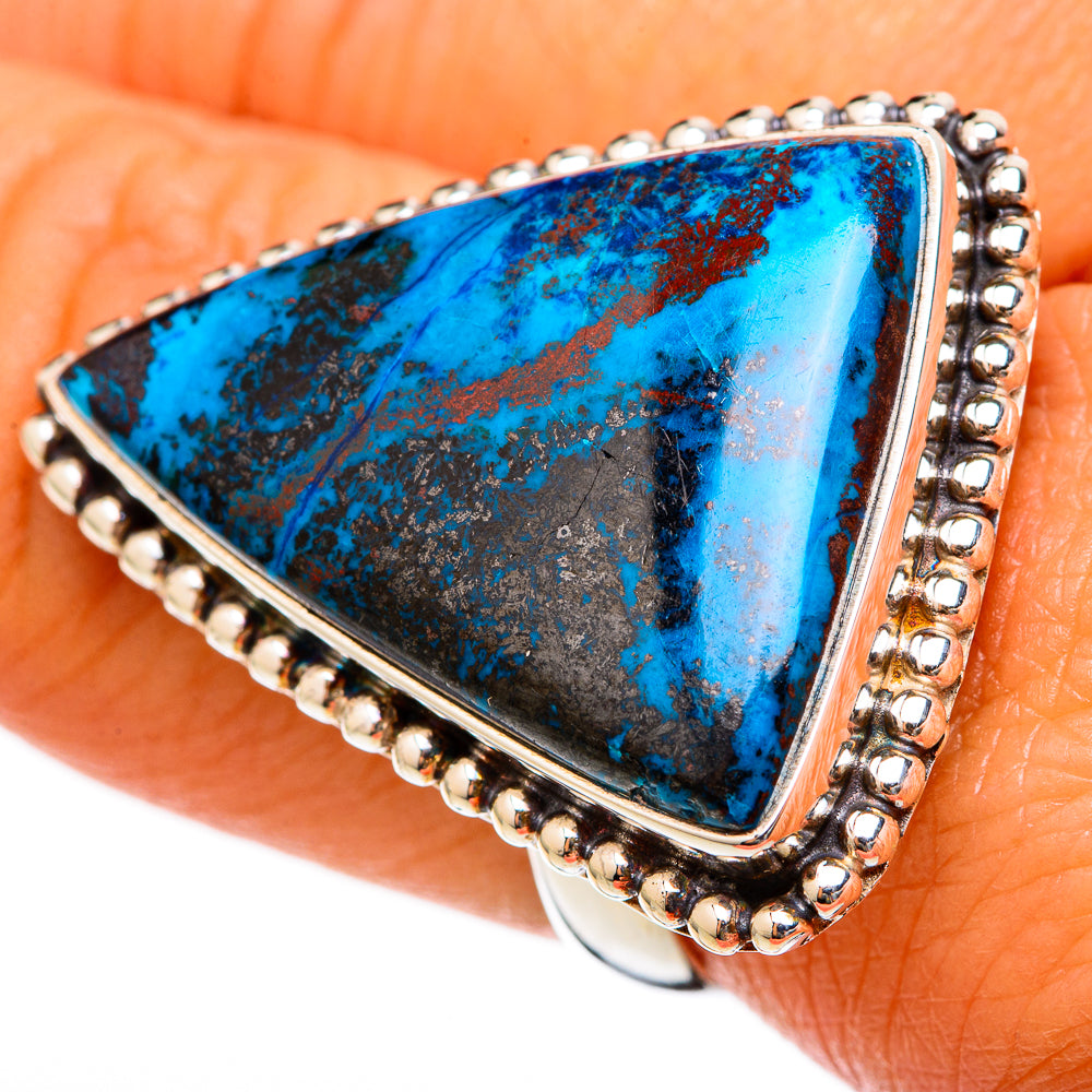 Shattuckite Rings handcrafted by Ana Silver Co - RING103000