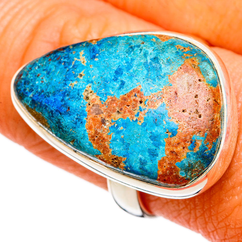 Shattuckite Rings handcrafted by Ana Silver Co - RING103005