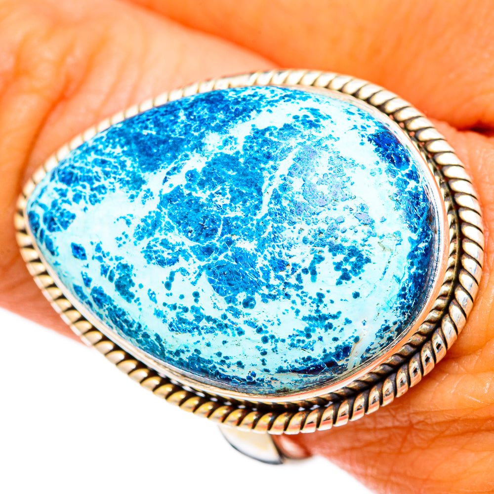 Shattuckite Rings handcrafted by Ana Silver Co - RING103007
