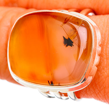 Montana Agate Rings handcrafted by Ana Silver Co - RING103018