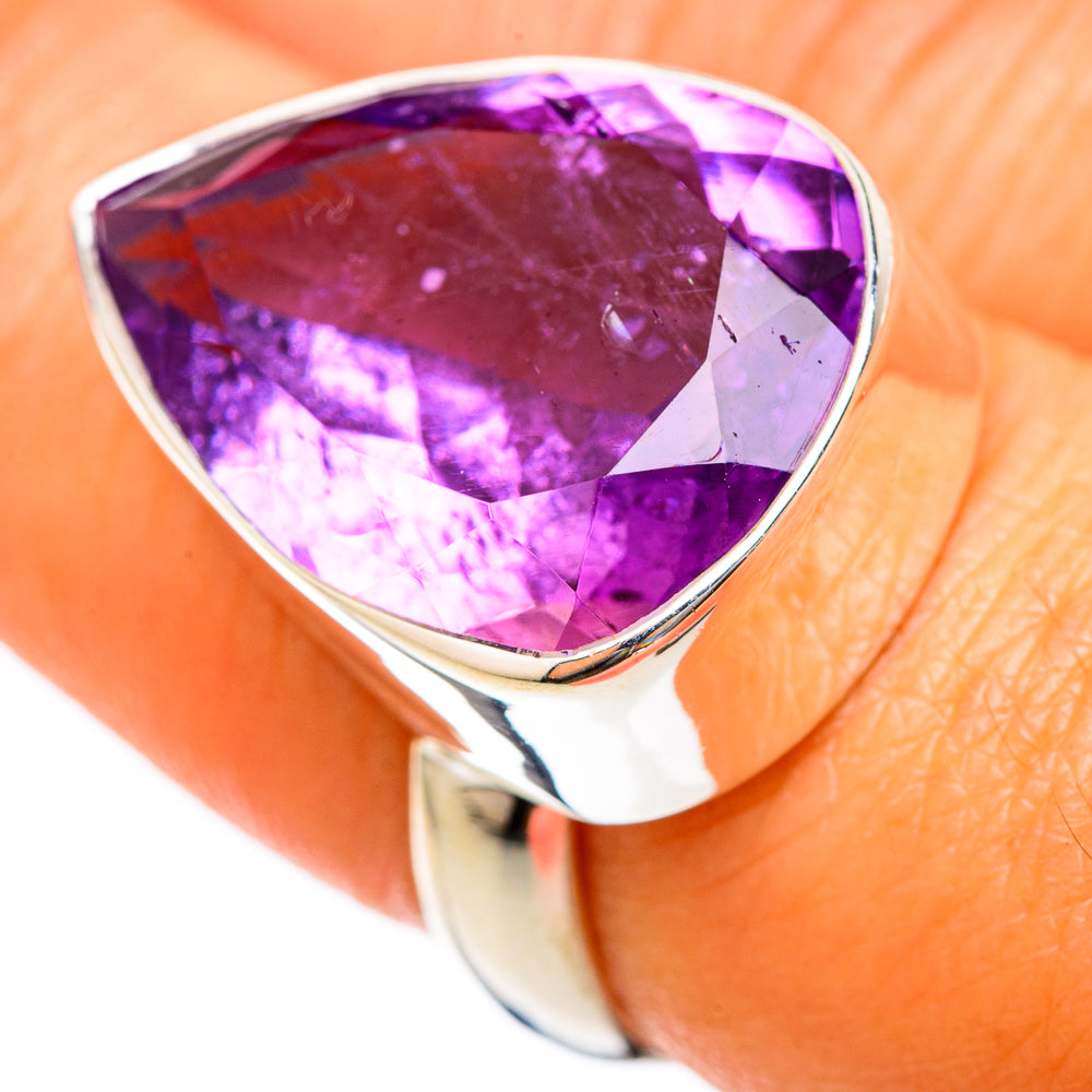 Amethyst Rings handcrafted by Ana Silver Co - RING103026