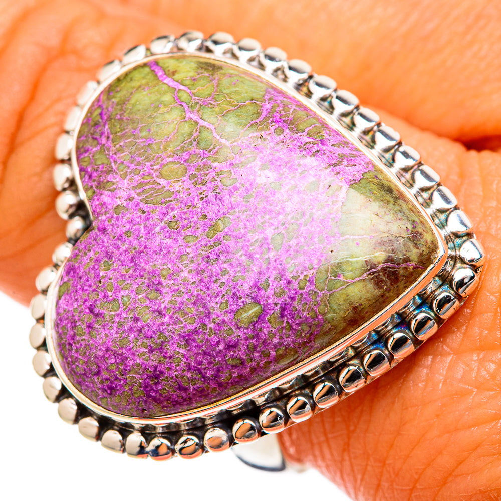 Stichtite Rings handcrafted by Ana Silver Co - RING103035