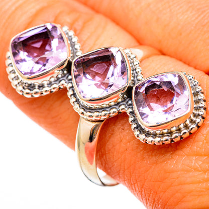 Amethyst Rings handcrafted by Ana Silver Co - RING103037