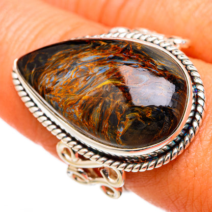 Pietersite Rings handcrafted by Ana Silver Co - RING103038