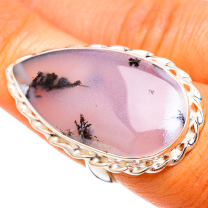 Dendritic Opal Rings handcrafted by Ana Silver Co - RING103040