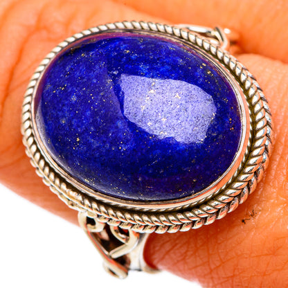 Lapis Lazuli Rings handcrafted by Ana Silver Co - RING103052