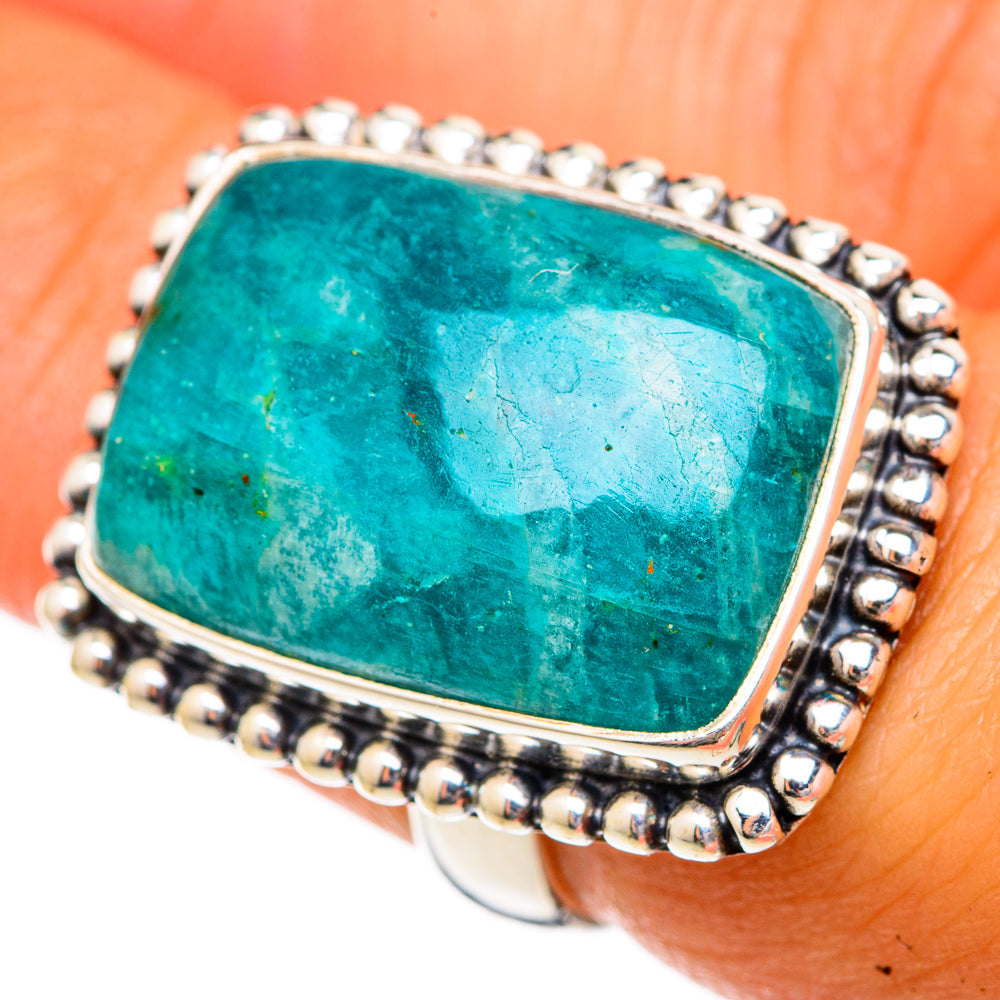 Amazonite Rings handcrafted by Ana Silver Co - RING103059