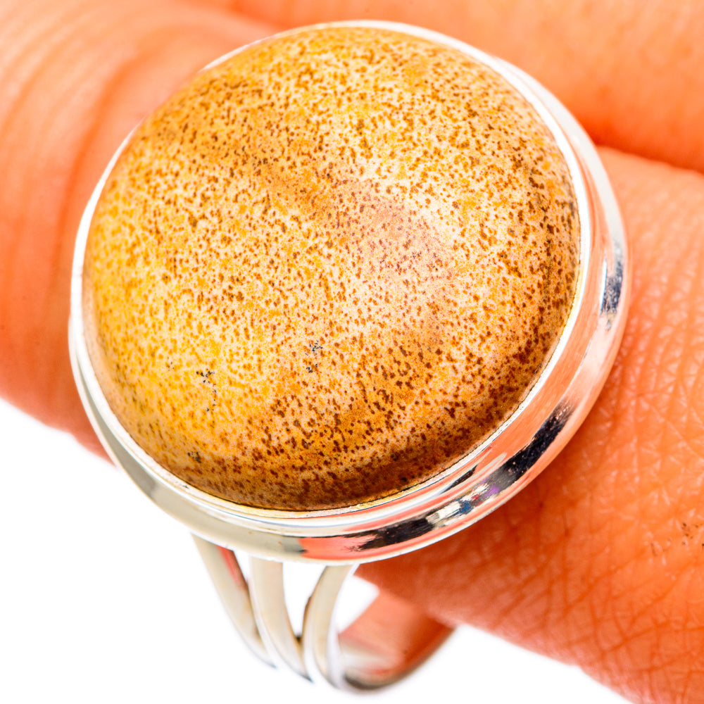 Picture Jasper Rings handcrafted by Ana Silver Co - RING103064